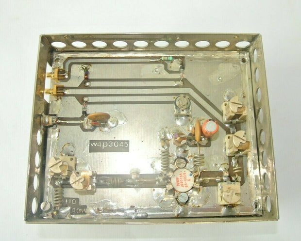 Vintage Bruker Component Board w/ Heatsink w4p3045