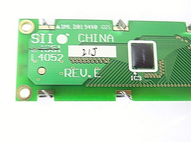 SII L4052 Rev. E LCD Display Board 6"