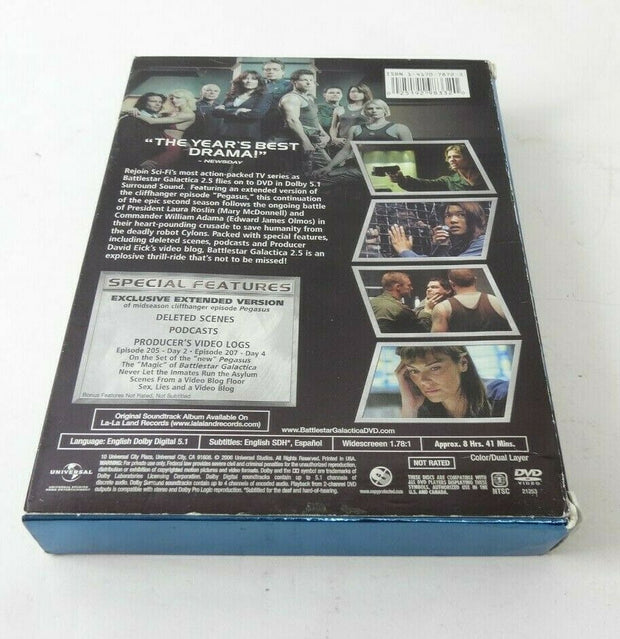 Battlestar Galactica - Season 2.5 (DVD, 2006, 3-Disc Set)