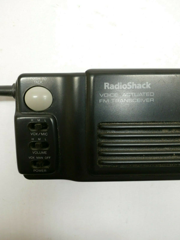 Radio Shack TRC-506 Voice Actuated FM Transceiver 21-406 49.830MHz