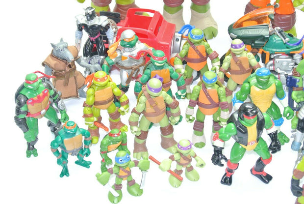 Teenage Mutant Ninja Turtles TMNT Lot Late 90s - 2010s Figures & Accessories