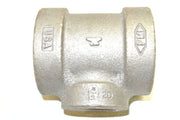 ANVIL Galvanized Iron Reducing Tee, 1-1/2" x 1-1/2" x 1" FNPT Pipe Fitting