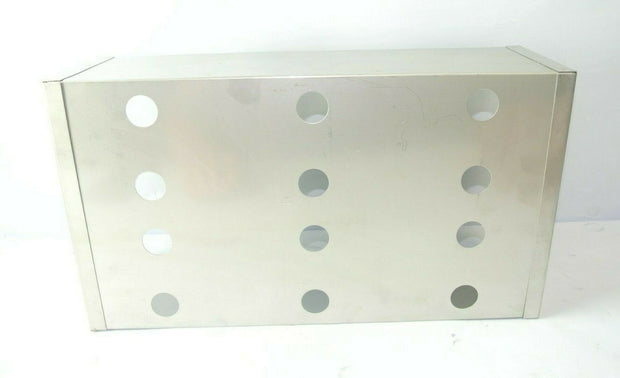 Stainless Steel Sample Rack / Holder approx 17" x 9" x 5 1/2"