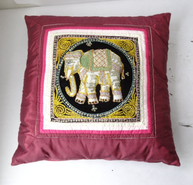 Ornate Indian Style Throw Pillow 16 x 16