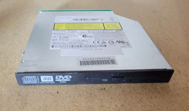 NEC ND-6500A Notebook 8X DVD+R/RW Drive / Black, IDE, 12.7mm, Slimline