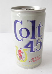 Antique Vintage Retro Colt 45 Malt Liquor Can