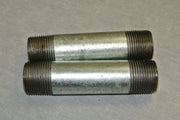 SCI Steel Nipple Threaded Fitting, 1-1/4" OD x 5" Length - Lot of 2