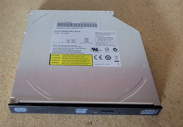 Lite On DS-8A9SH 8x DVD+/-RW (+/-R DL) DVD-RAM SATA II SlimLine 5.25" 9-3