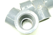 Lasco PVC Pipe Fitting Tee D2464/D2467 1-1/4" Pipe Conduit - Lot of 2