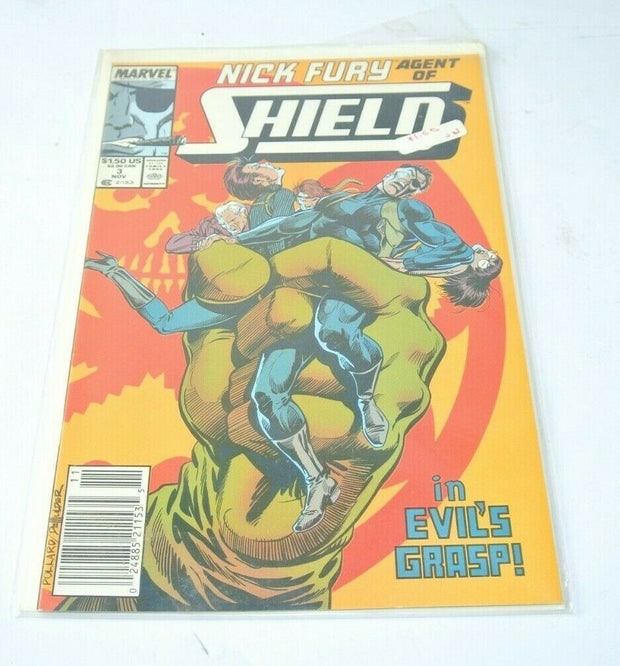 Nick Fury, Agent of S.H.I.E.L.D. Vol 3 Issue 3 - Bagged & Boarded - Exc. Cond!