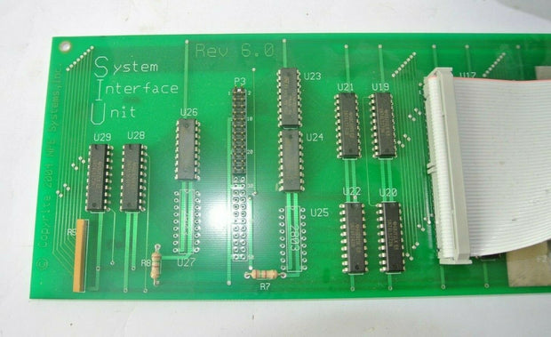 NPE Systems System Interface ISA Card Unit Revision 6.0 SIU-091106