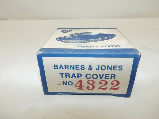 Barnes & Jones Steam Trap Cover No. 4322