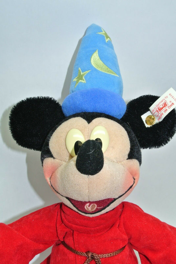 Steiff Disney 100 Years of Magic Mickey Sorcerer 651519 Ltd. Ed. 1999/2000!