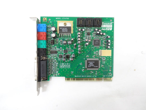 Creative Labs CT4700 Soundblaster SB PCI 128 Sound Card PC Audio Card Midi Port
