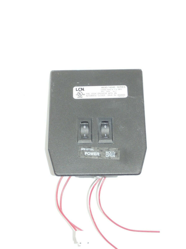 LCN 4630 / 4640 Series Door Operator Auto Equalizer Switch Panel