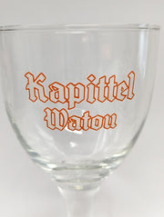 Kapittel Watou Belgian Beer Glass, 0,25 cl - Lot of 2