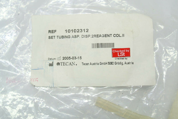 Tecan 10102312 Set Tubing ASP. Disp. 2 Reagent Col. II