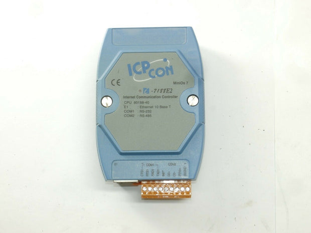 ICP CON MiniOS 7 i-7188E2 RS232 RS485 Internet Communication Controller 80188-40