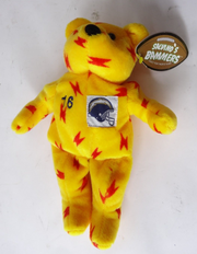 Salvino's Bammers Ryan Leaf #16 San Diego Los Angeles Chargers Plush Bear