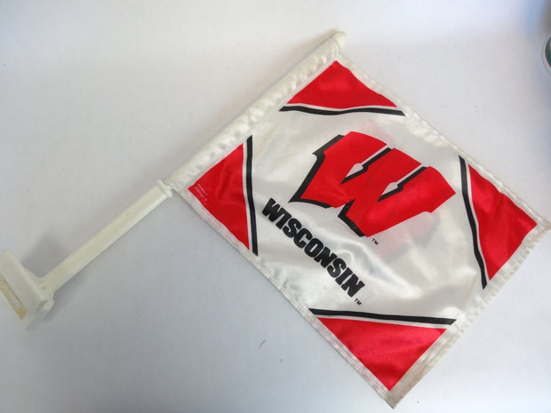 Freemont University of Wisconsin Badgers Football Auto Car Truck Flag
