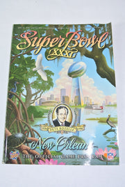 Super Bowl XXXI Game Program GREEN BAY PACKERS vs. NEW ENGLAND PATRIOTS 1997