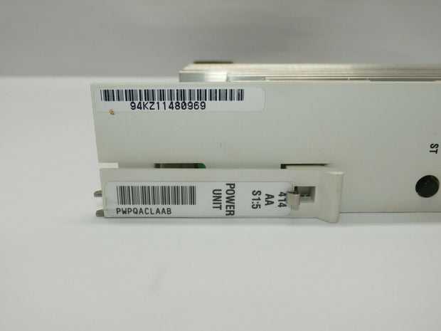 AT&T 414AA Power Unit 48VDC 10.5A 5VDC 80A PWPQACLAAB