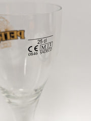 Petrus Belgian Ale Beer Glass Belgium Chalice 25cl Gold Logo - Lot of 3