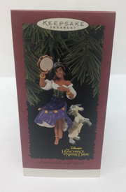 1996 Hallmark Ornament Esmeralda Djali Disney Hunchback Notre Dame QXI6351