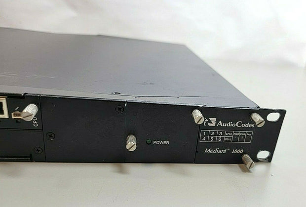 Audiocodes Mediant 1000 Media Gateway, Dual PSU, Rackmount