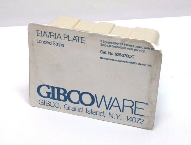 Lot of 35 Gibco Ware 925-3700XT EIA/RIA Plate Loaded Strips 8 Well Flat