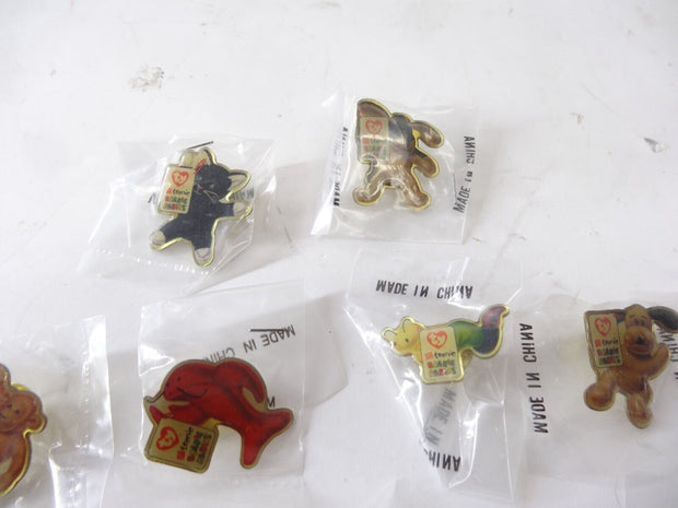 Lot of Beanie Baby Collector's Enamel Pins