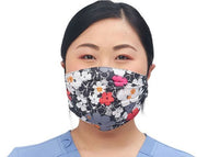 Cherokee Workwear CK508-STF2 Reversible Pleated Face Mask One Size Pets/Floral