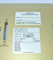 Front Panel for Leco Mass Spectrometry 611-100-300