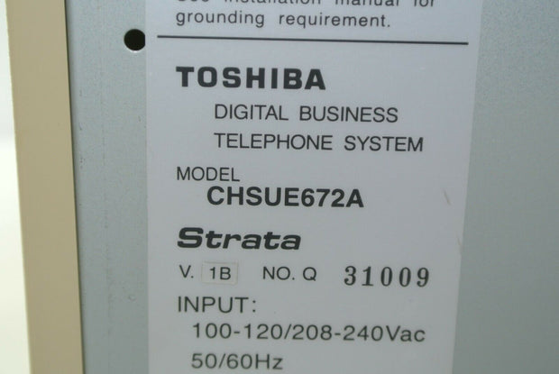 Toshiba Strata CHSUB672A & CHSUE672A 8 Slot KSUs for CIX670 and CTX670 Systems