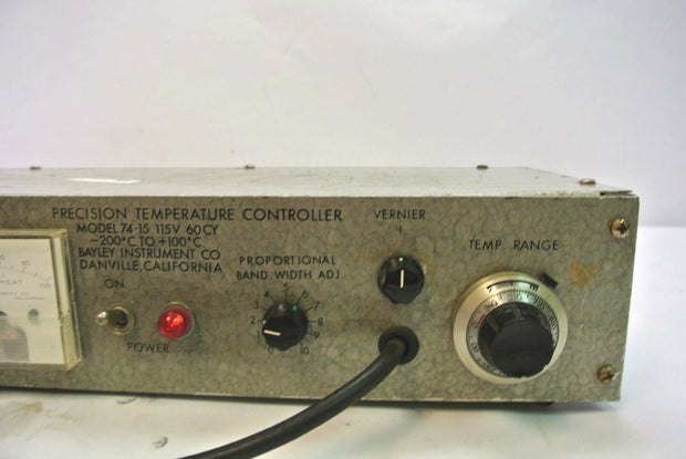 Bayley Instrument Co Precision Temperature Controller 74-15