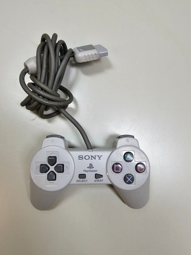 Vintage OEM Genuine Sony SCPH-1080 Wired Controller - Gray