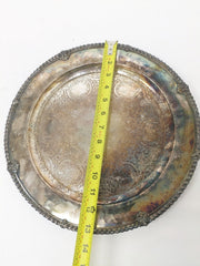 WB 3770 C Ornate Silver 13" Plate