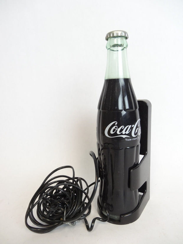 1983 Vintage COCA-COLA Coke Bottle Shaped Corded Phone Telephone w/Wall Mount