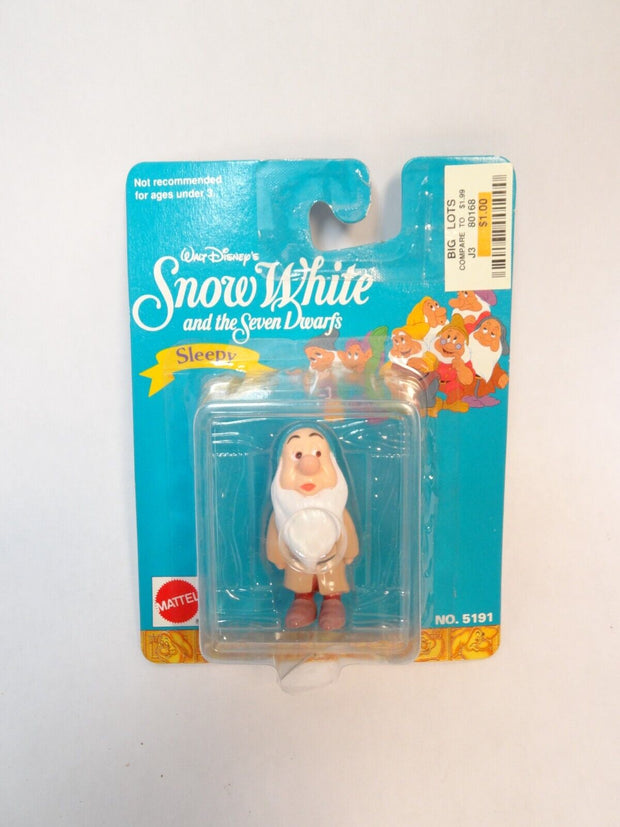 Mattel Disney's Snow White and the Seven Dwarves Collectible Figurine Lot