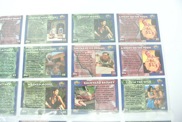 Flintstones Movie 1993 Topps Trading Cards Lot of 36