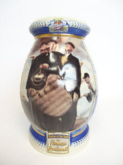 New Miller 2001 Norman Rockwell Bottom of the Sixth Collector Stein