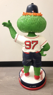RARE Giant Wally The Green Monster Boston Red Sox 3 Ft Mascot Bobblehead LtdEd