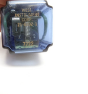 West Instrument Corp 21-0202-a 7722 8-Pin Relay