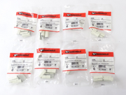 8 Packs Wiremold V506 STL CONNECTION COVER 500 IVORY (80 pieces total)