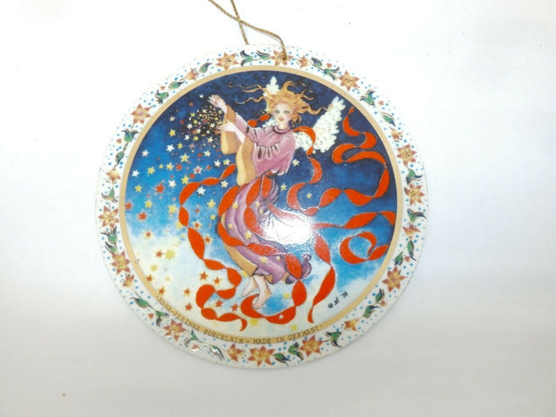 Anna Perenna Porcelain "Envision Peace on Earth" Ornament 1993, LE out of 5000
