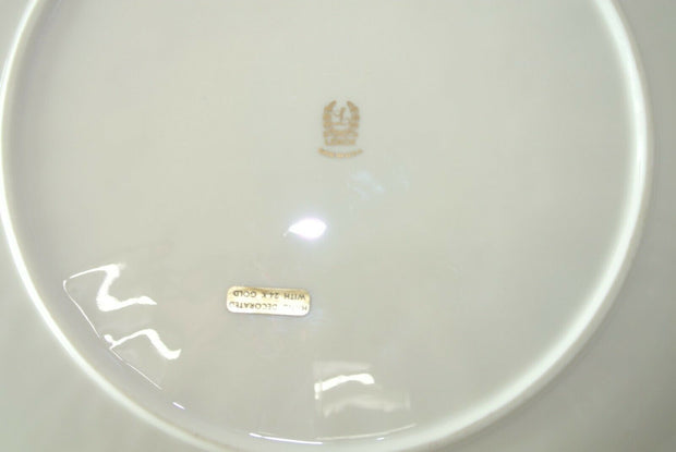 LENOX 24 Karat Gold Decorated Serving Platter Plate Dish - Excellent Condition!