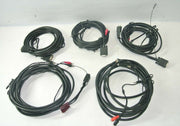 Lot of 5 Cables - Side A DVI + RCA, Side B VGA + 1/8"