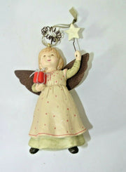 Ceramic Children's Angel Christmas Ornament