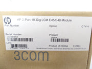 HPE JE051A 2-PORT 10-GIG LCM E45/E48 Module