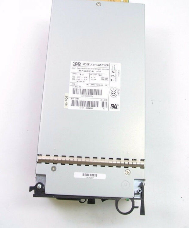 Astec Model AA21660 400watt Power Supply for IBM / NetApp NAS